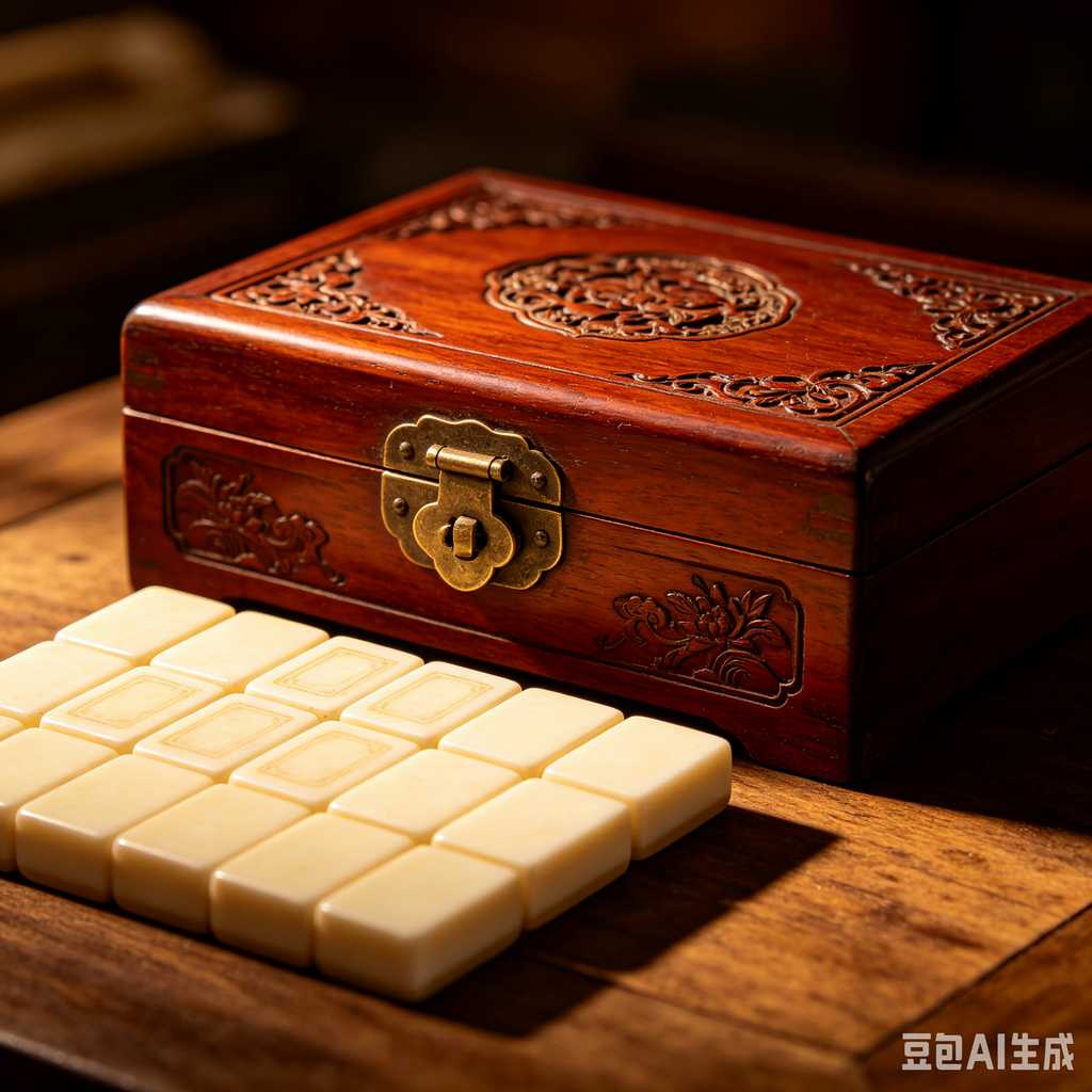 mahjong rule card included