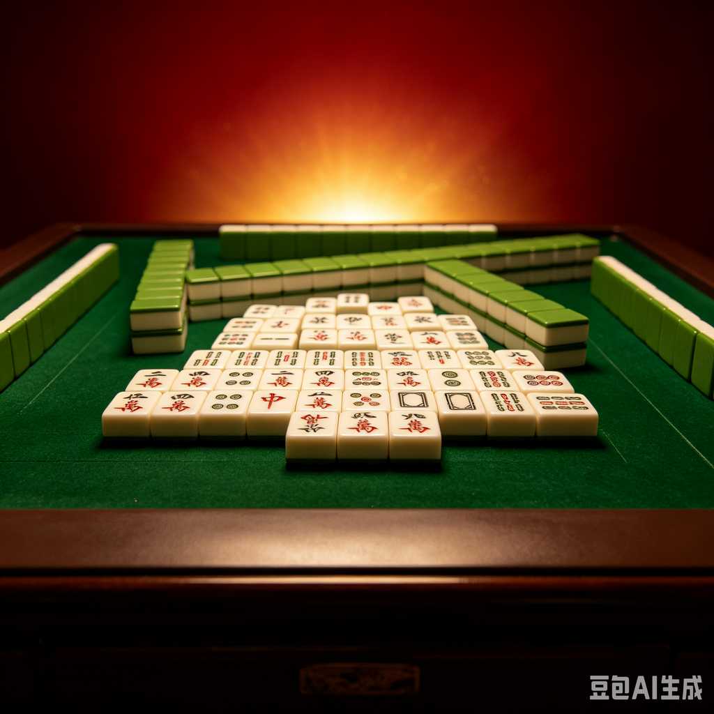 luxury carving mahjong tiles