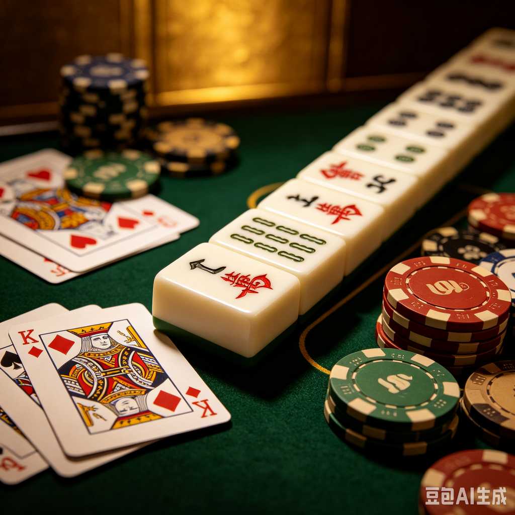 unique text mahjong tiles design