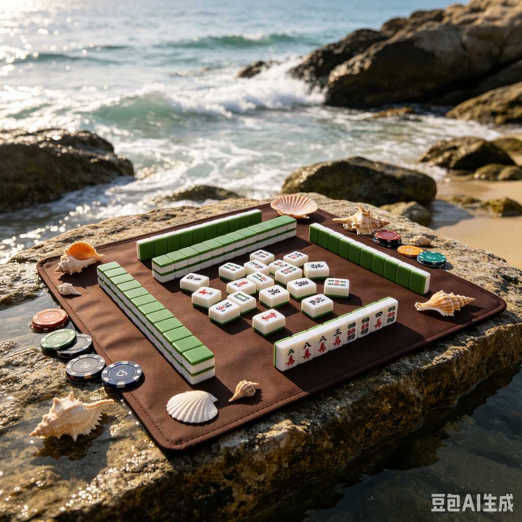 modern oriental mahjong set